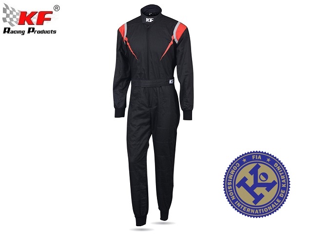 Traje kart OMP KS-2 ART plateado (homologación CIK-FIA) Plata