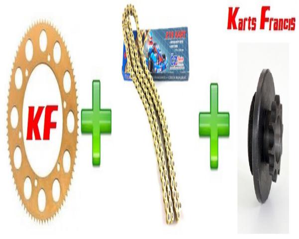 KIT ARRASTRE ROTAX ALTA CALIDAD RETENES