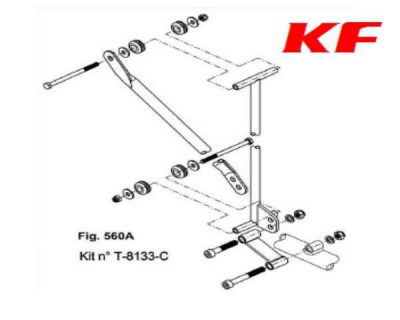 KIT SOPORTES RADIADOR X30